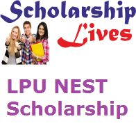 LPU NEST Scholarship