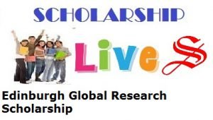 Edinburgh Global Research Scholarship 