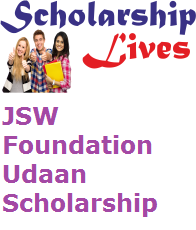 JSW Foundation Udaan Scholarship 