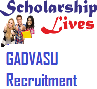 GADVASU Recruitment