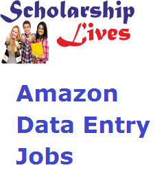 Amazon Data Entry Jobs